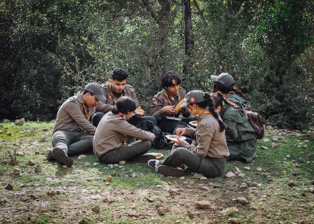 Camps d’hiver pour les régiments de l’Association Le Scout Tunisien